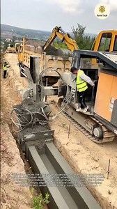This process of advanced concrete gutter construction using an automated slipform machine.