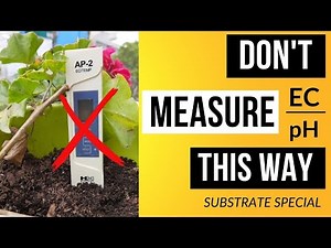 CORRECT WAY to Measure EC and pH of cocopeat using 1:2 dilution method