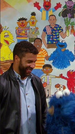 Bubba Wallace Joins Cookie Monster's Cross Country Road Trip