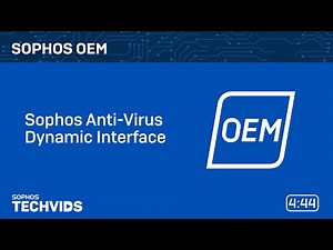 Sophos OEM: Sophos Anti-Virus Dynamic Interface