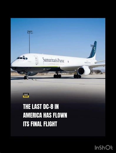 The last DC-8 in America has flown its final flight ✈️