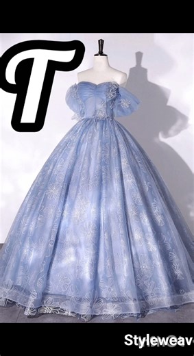 Choose your name first letter and see your dress 💖👘✨🎀#shortvideo #dress #braidal #fashion #gown