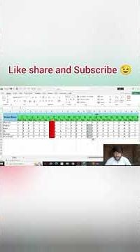 How to make Automated student Attendance sheet in (2026)