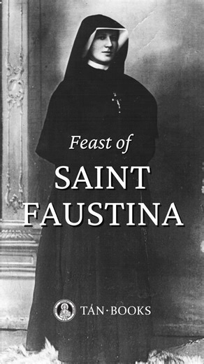 16K views · 1.2K reactions | Christ entrusted His message of Divine Mercy to a humble Polish nun, Saint Faustina Kowalska, who recorded her daily conversations with Jesus in her diary. Introduce your children to this beloved saint with our beautifully illustrated book, Faustina: https://tanbooks.com/products/books/tan-books/faustina-a-saints-story-for-children/ | TAN Books | Facebook