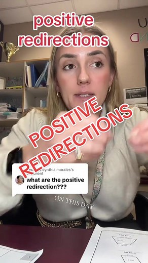 Positive redirections nake redirecting student behavior quick and easy! #classroommanagement #onthisday
