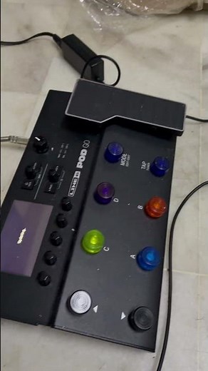 Line 6 Podgo Updating 2.50 Firmware.