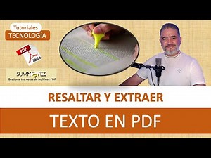📃 ✍️ PDF: Resaltar y Extraer Texto de forma fácil