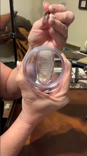 Cleaning Tumbler Lid