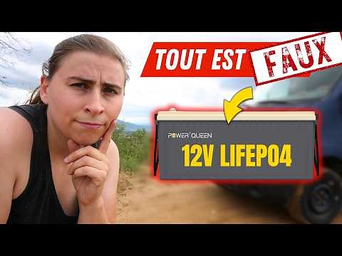 5 MISCONCEPTIONS about LiFePO4 lithium batteries in vans/campervans #powerqueen