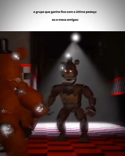 kkkkkkkk créditos animations time #fnaf #animatronics #edit #pizza #meme#fivenightsatfreddys