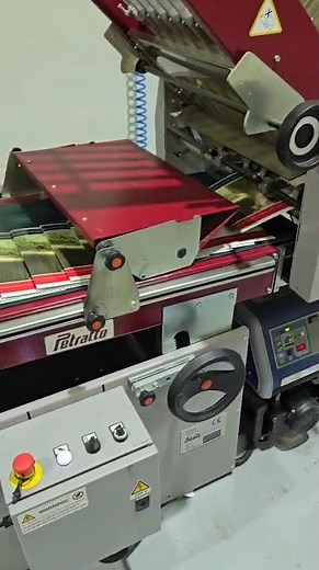Petratto Cordoba BA die creasing and perforating machine from 2021 in production