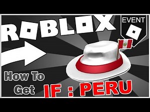 [FREE ITEM] HOW TO GET THE INTERNATIONAL FEDORA - PERU [ROBLOX]