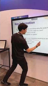 SMART Ink on the SMART Board GX