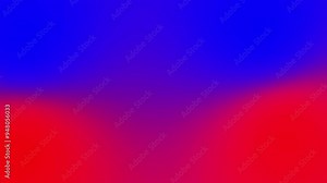 red blue color , Red blue color background moving and mixing alternating colors. 3D Animation Stock Video