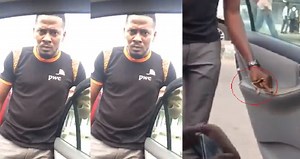 Uber driver reportedly assaults female passenger with a whip for questioning him (video)