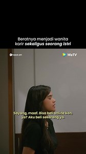 5.8M views · 10K reactions | Apakah salah kalo jadi posisi Lara?梁梁 : WeTV Original Main Api : Tayang hari ini! | Setiap hari Jumat dan Sabtu pukul 18:00 WIB (1 bagian/hari) | VIP 2 bagian lebih awal | Hari pertama langsung tayang 2 bagian : https://bit.ly/MainApiWeTV #NontondiWeTV #WeTVIndonesia #WeTVOriginal #LunaMaya #DariusSinathrya #MarcelinoLefrandt #AudiMarissa #MainApi | WeTV Indonesia | Facebook