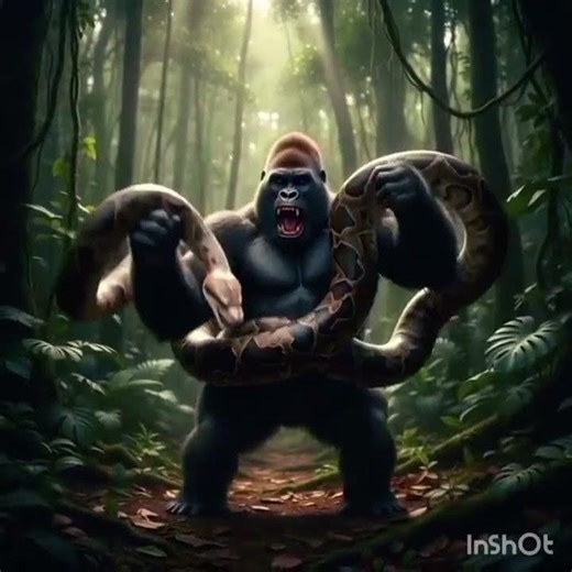 Gorilla vs python