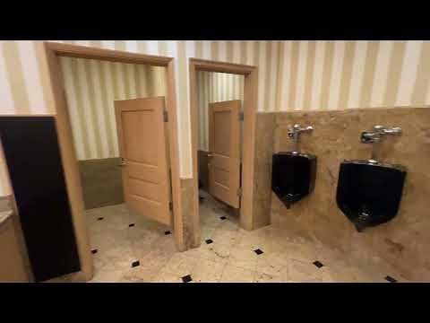 🚽 Bathroom Tour: Beautiful BLACK Kohler Toilets and Urinals at the Greenbrier Hotel