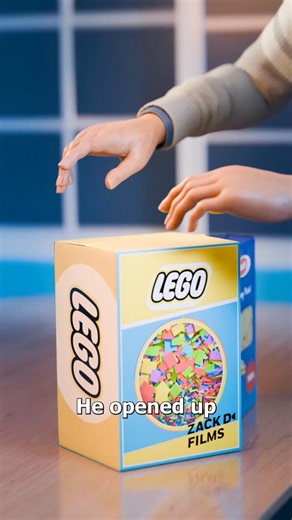 He Replaced Lego Pieces With Dried Pasta 🤨
