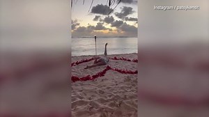 Patsy Kensit said 'yes' to her millionaire property tycoon lover