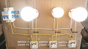 2.4K views · 128 reactions | 3 BULB WITH INDIVIDUAL SWITCH WIRING TUTORIAL For Interested customers: Kindly Visit our Store located at 207-209F Mc Arthur Hway Karuhatan Valenzuela City  LANDMARK: SM VALENZUELA  09209479538 / 09175281680 | Trev Electrical | Facebook