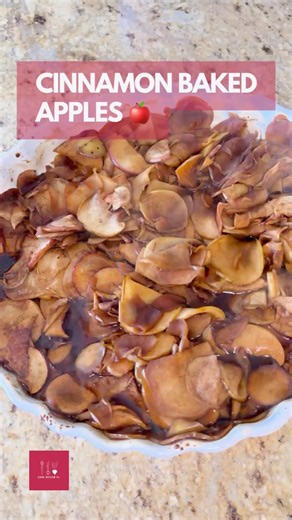 These Cinnamon Baked Apple Slices Taste Like Fall Magic! 🍎✨