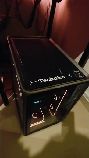 New beast Night view 😍 Jonsbo case | RTX 5090 | Threadripper Pro 9000 | V-Color RAM | Prime RX 2200