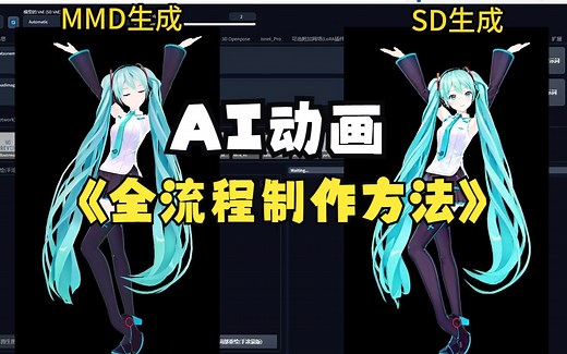 动画教程第三期，全流程AI原创动画