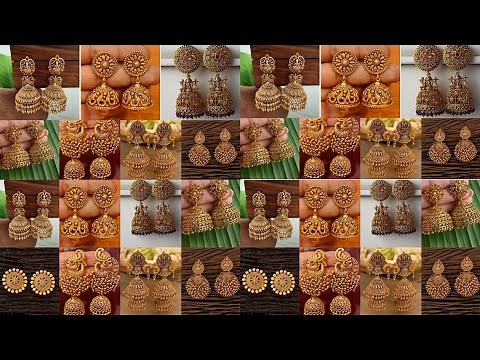 200+latest Gold Earrings designs | Most beautiful Gold Earrings designs | New Bridal Earrings design