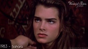 Brooke Shields Time Lapse Filmography Through the years, Before and Now!