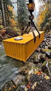 Survival Container Bunker Build #shorts