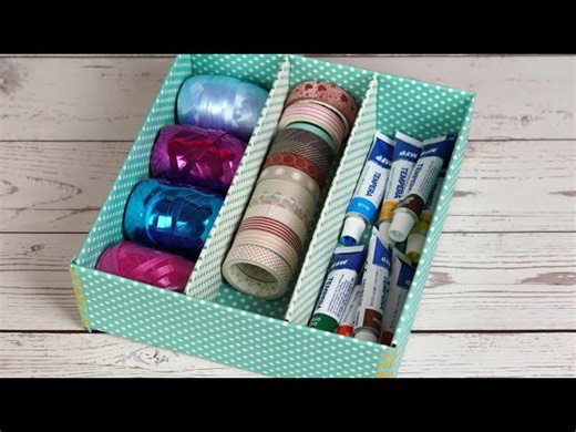 DIY drawer organizer made from scratch