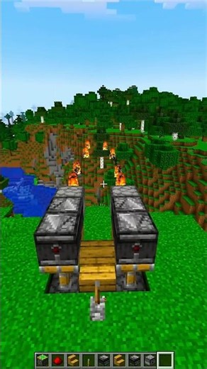 💥 Curiosity Version: I Thought This Minecraft Fire Cannon Was FAKE... Until I Recreated It! 😳🔥