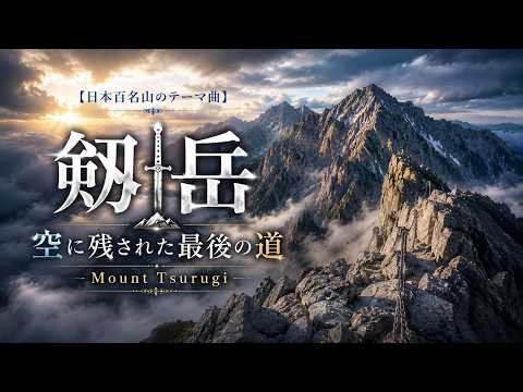 【剱岳のテーマ曲】⚔️空に残された最後の道 | Mount Tsurugi