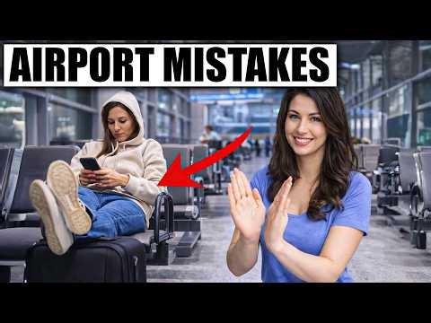 25 Things to NEVER Do at the Airport Before a Flight