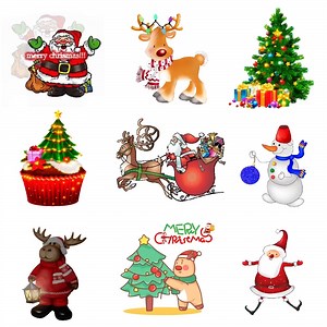 Christmas is upon us! ! Welcome Christmas 🎄 and feel the joy of Christmas soon 🎅 with these fun stickers, now free | Happy New Year 2026 GIF