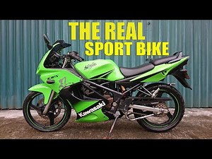 KAWASAKI NINJA 150 RR SE 2011 HIJAU THE REAL SPORT BIKE