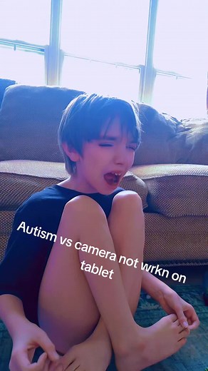 Autistic Child Upset Over Broken Tablet Camera