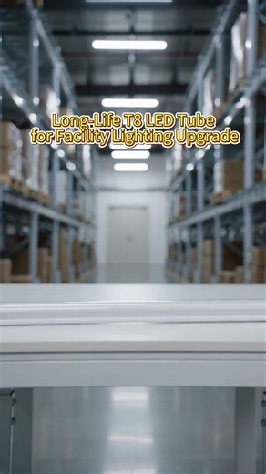 Reduce facility maintenance pressure with long-life T8 LED tube lighting