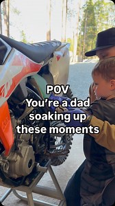 172K views · 16K reactions | These days are sure rolling by fast.. trying to make the most and be the best dad I can be. Got to teach Wiley how to do his first air filter cleaning the other day with @slickproducts new filter cleaner. Stuff worked so good and I wouldn’t trust anything else with my @workz_filters!! Don’t @ me about soaking them in gasoline haha! | Wileyrides | Facebook