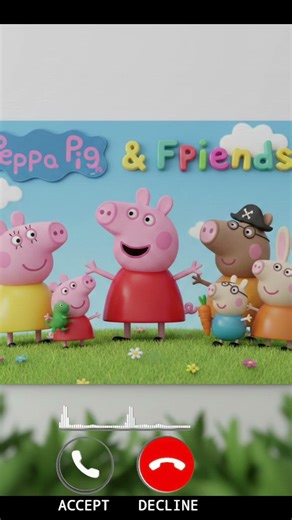 Peppa pig call you from my youtube channel 😛😝 #peppapig #peppa #viral #calling #call #prank #shorts