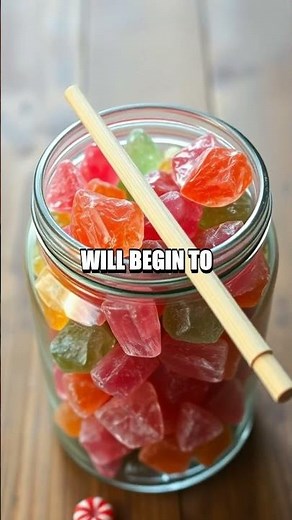 DIY Homemade Rock Candy Experiment