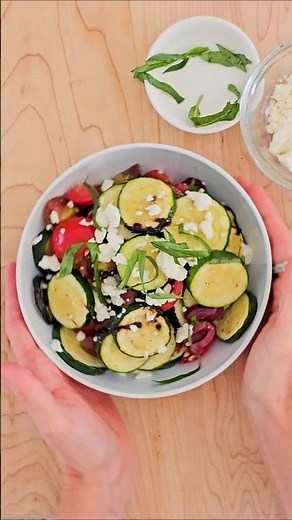 Easy Zucchini Salad - The Summer Recipe You Didn't Know You Needed!