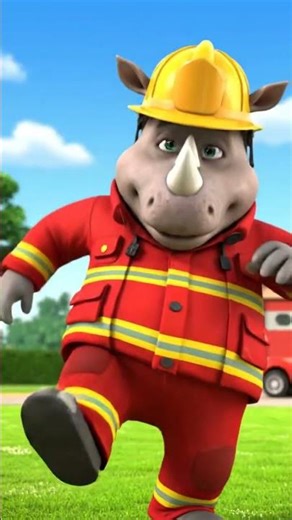 Rhino firefighter dancing!