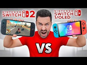 Nintendo Switch 2 vs Switch 1 vs OLED : le gros comparatif ! (la vérité)