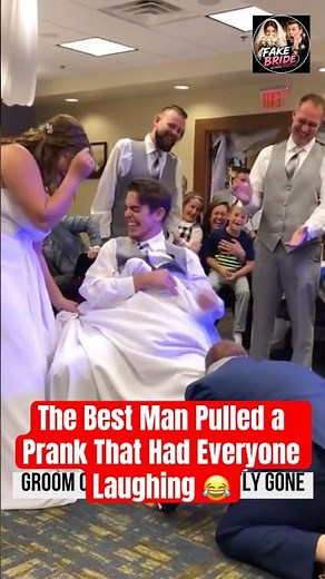 The Best Man Pulled a Prank That Had Everyone Laughing 😂