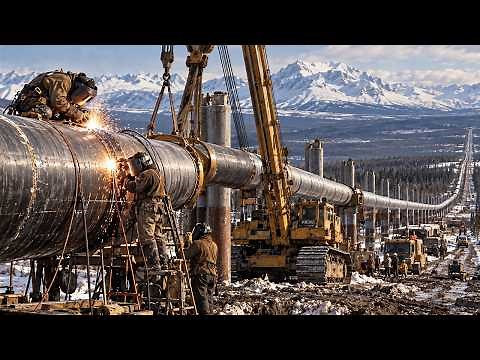 The Machines That Built the Trans-Alaska Pipeline in 3 Years