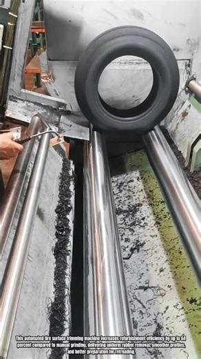 Best Innovation Machine: How to Trim Tire Surface with High Accuracy