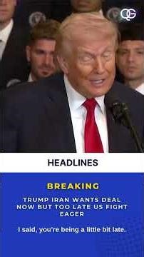 IRGC Missiles Tel Aviv | Israel Broad Iran Strikes | Trump Iran Deal Outreach