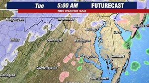 3.1K views · 40 reactions | High resolution futurecast (3km GRAF) showing snow field will break up more and more into the overnight hours, but snow showers could continue right into tomorrow morning. Some freezing rain possible south as well. VERY worried about a HARD FREEZE tomorrow night as well. | Mike Thomas Fox 5 | Facebook